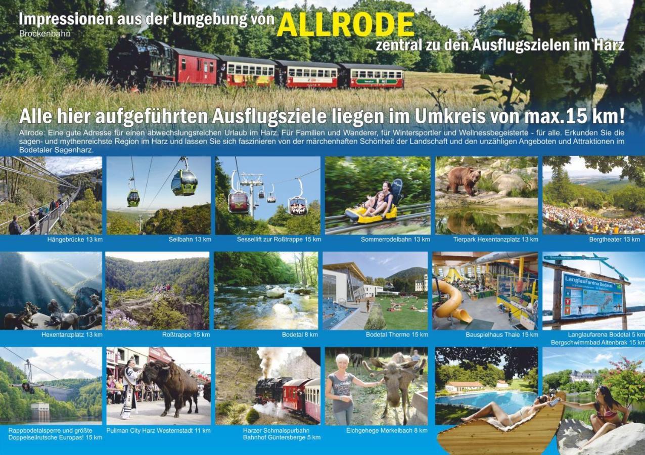 Ferienanlage Harzfreunde Allrode Ngoại thất bức ảnh